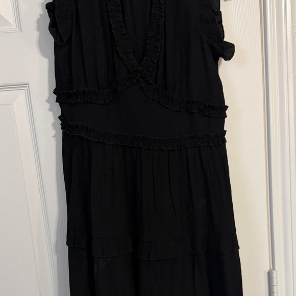 Pinch Black Ruffled Mini Dress - Picture 4 of 4